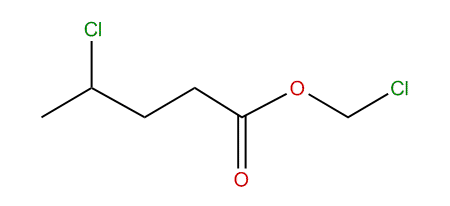 Chloromethyl 4-chloropentanoate